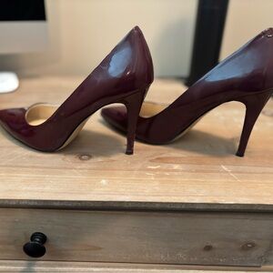 Nine West Burgundy Heels